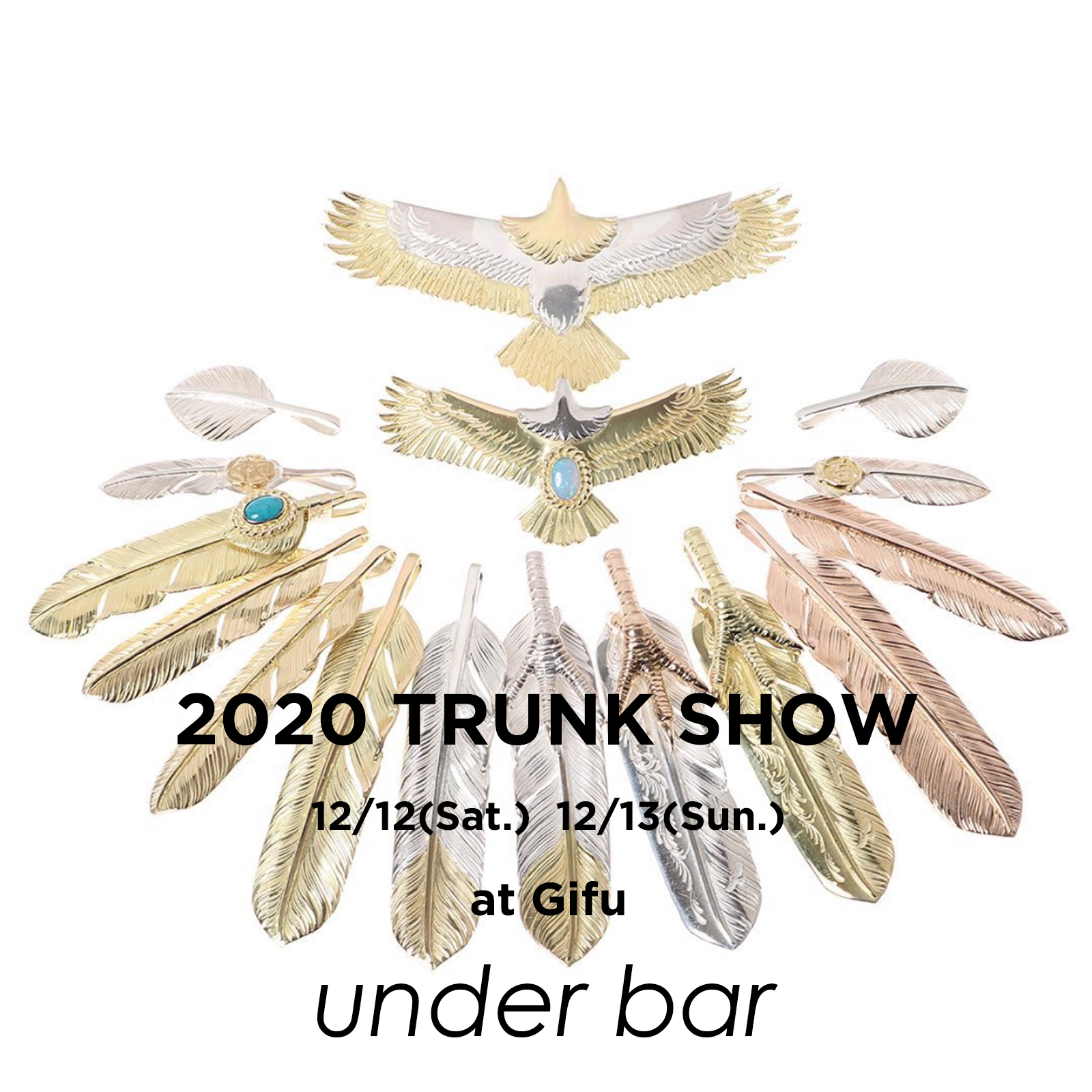 Taro Washimi TRUNK SHOW at under bar gifu